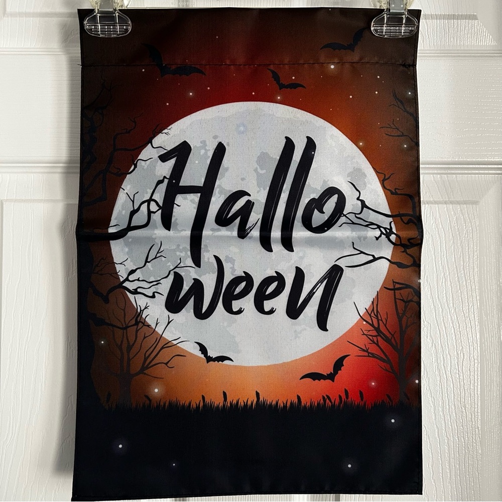 New Halloween Garden Flag 18x12